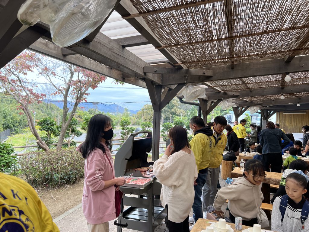 小牧ライオンズクラブ 母子家庭親子バーベキュー